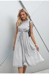 Vestido Vintage Cinza