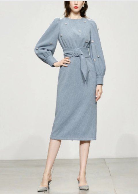 Vestido Vintage De Alta Costura Dos Anos 40