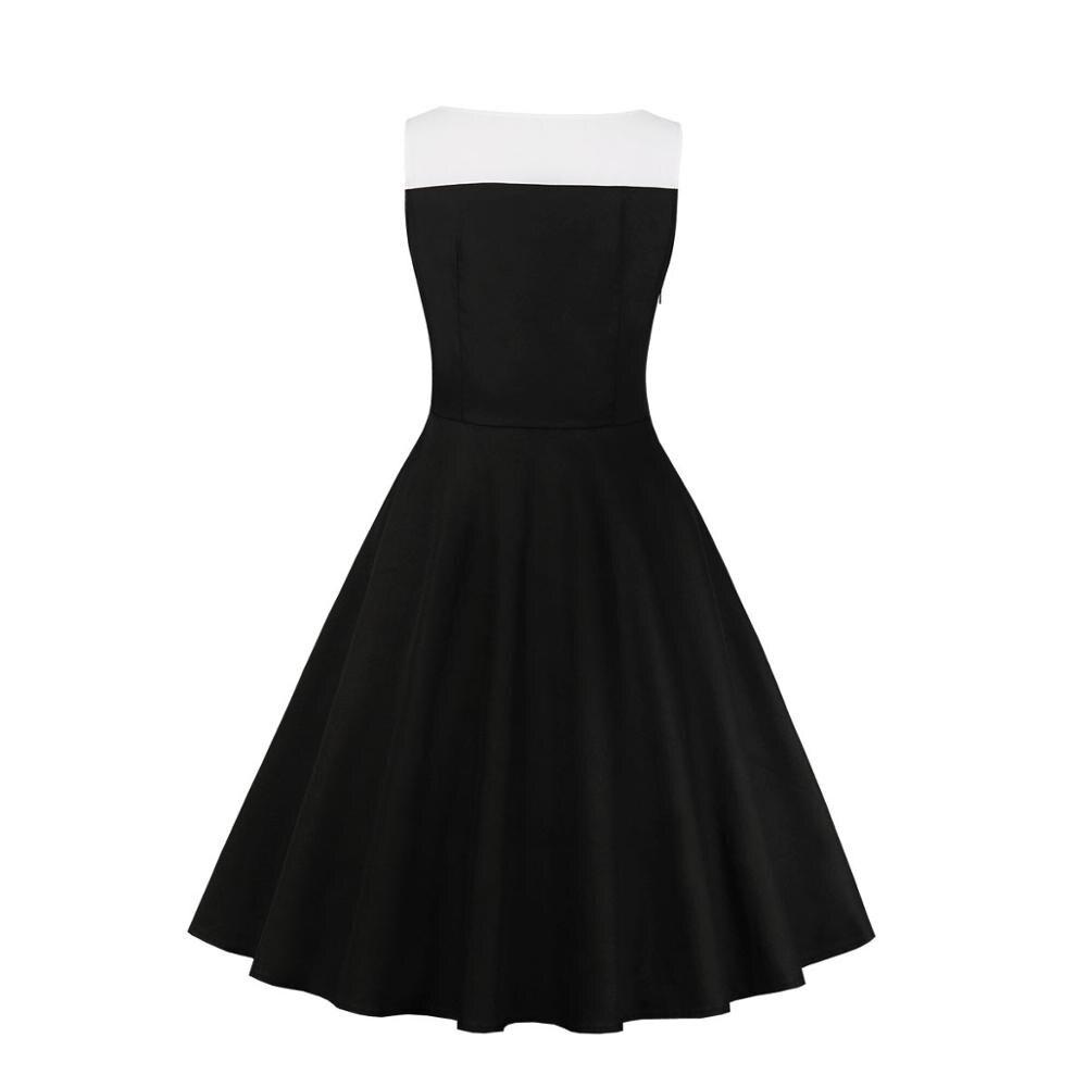 Vestido Vintage Hepburn Preto