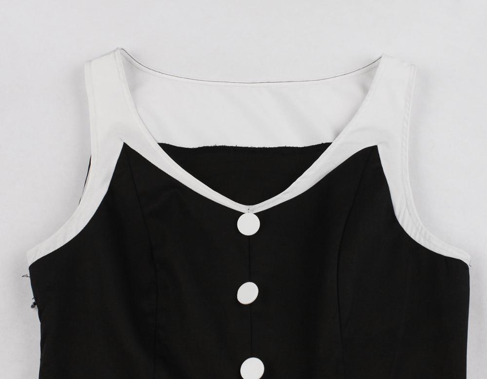 Vestido Vintage Hepburn Preto