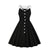 Vestido Vintage Hepburn Preto