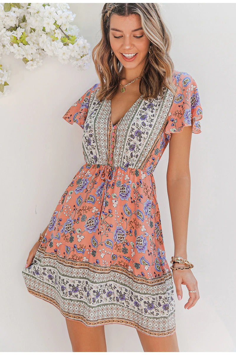 Vestido Chique Hippie Vintage