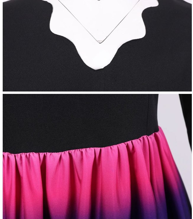 Vestido Vintage Natal Céu Inverno