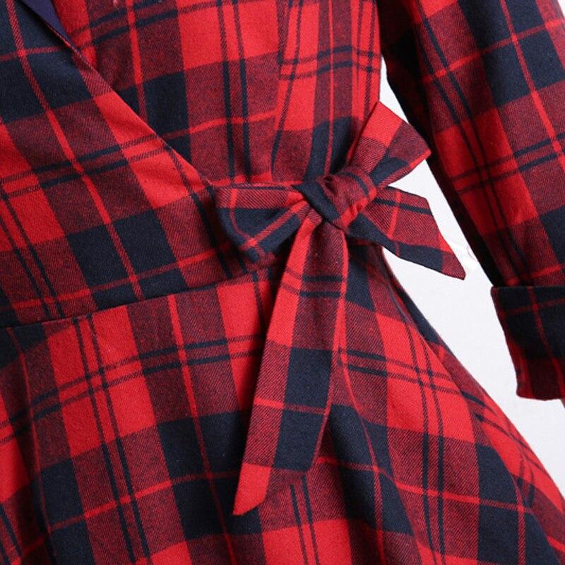 Vestido Vintage De Inverno De Algodão