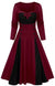 Vestido Vintage Plus Size Inverno Preto