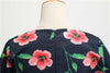 Vestido Vintage De Inverno Preto Poppies