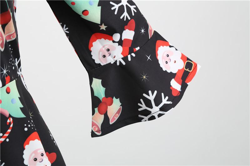 Vestido Preto Vintage De Inverno De Natal