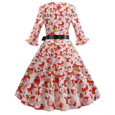 Vestido De Natal Anos 60