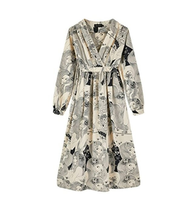 Vestido Cinza Vintage Para Convidados De Casamento