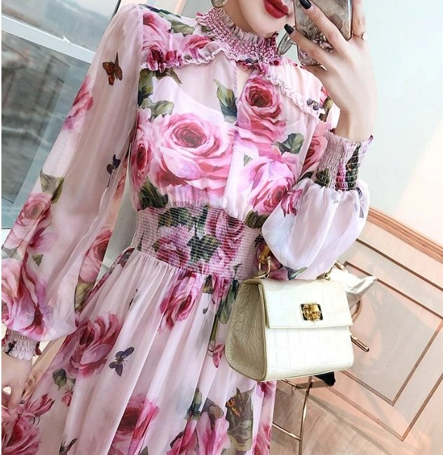 Vestido Rosa Vintage Para Convidados De Casamento