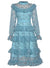 Vestido De Casamento Vintage Azul