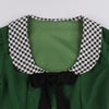 Vestido Xadrez Vintage