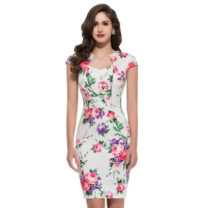 Vestido Vintage White Day