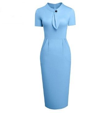 Vestido Vintage Blue Day