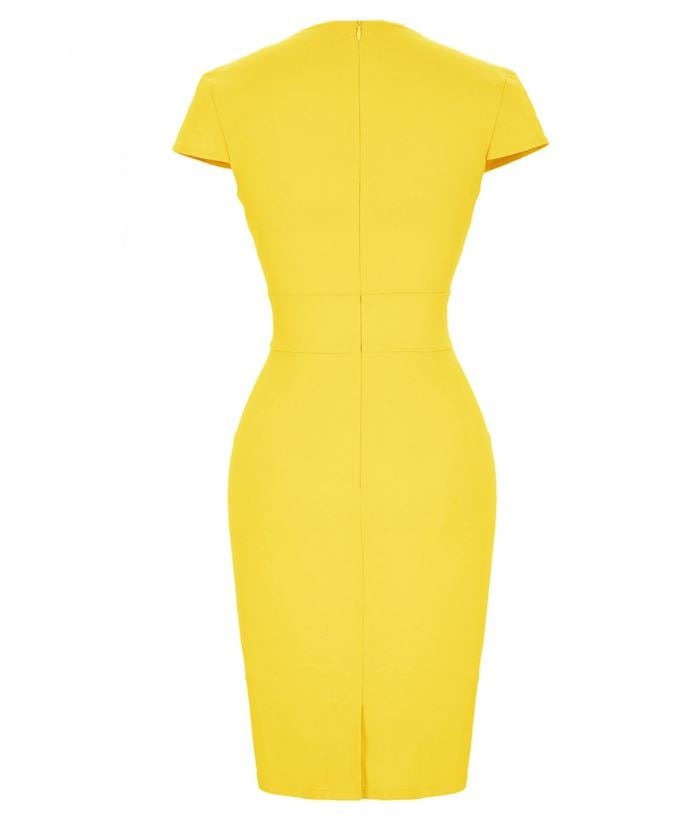 Vestido Vintage Yellow Day