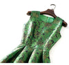 Robe Vintage Jour Verte