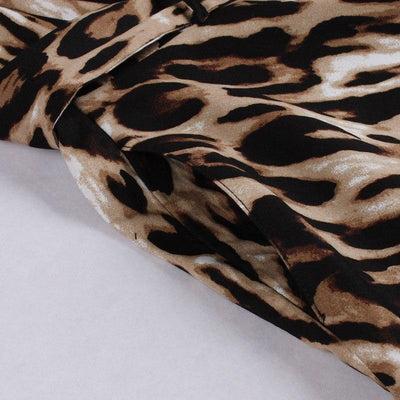 Vestido Leopardo Vintage