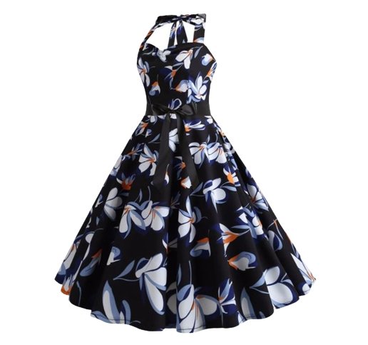 Vestido Vintage Frente Única