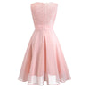 Vestido Longo Rosa Vintage Anos 50