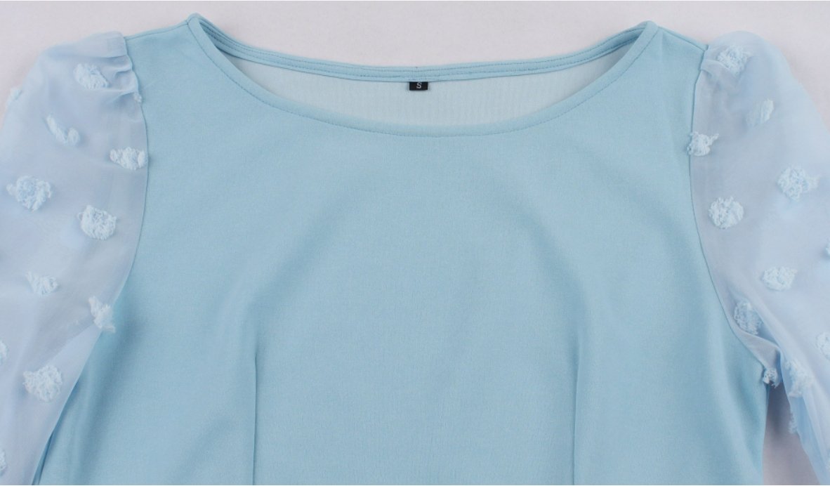 Vestido Longo Vintage Boho Azul