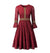 Vestido Longo Vermelho Boho Vintage