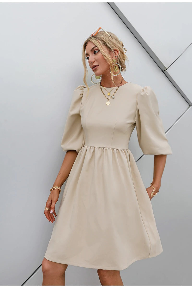 Vestido Vintage Manga 3/4