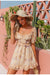 Vestido Vintage De Manga Curta