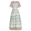 Vestido Branco Moderno Vintage
