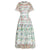 Vestido Branco Moderno Vintage