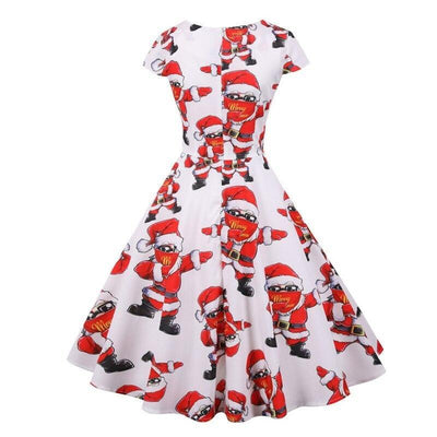 Vestido De Natal Anos 50