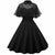 Vestido Vintage Preto Com Véu