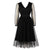 Vestido Vintage De Bolinhas Pretas