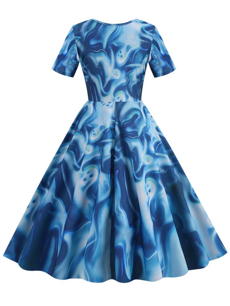 Vestido Vintage Do Céu