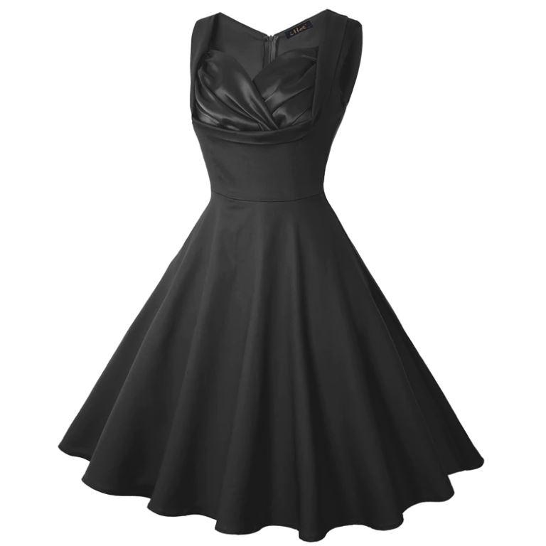Vestido Vintage Preto