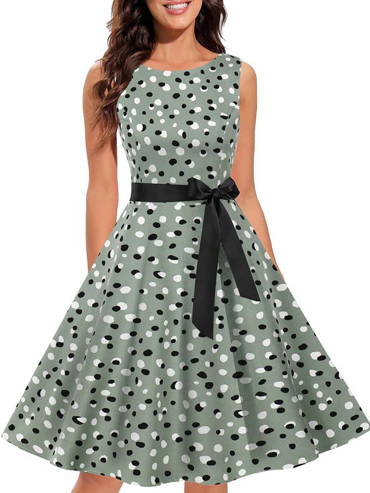 Vestido Vintage Verde