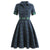 Vestido Vintage Pin Up Gola Empresarial