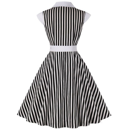 Vestido Pin Up Rock Vintage