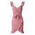 Vestido Vintage Vermelho Praia
