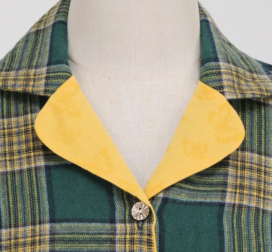 Vestido Vintage Plissado