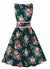 Vestido Vintage Plissado Floral