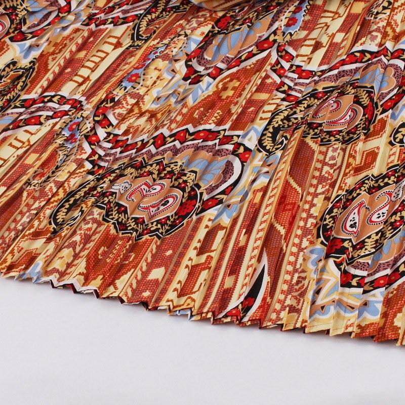 Vestido Vintage Plissado Laranja