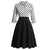 Vestido Vintage Pontos Pretos