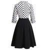 Vestido Vintage Pontos Pretos