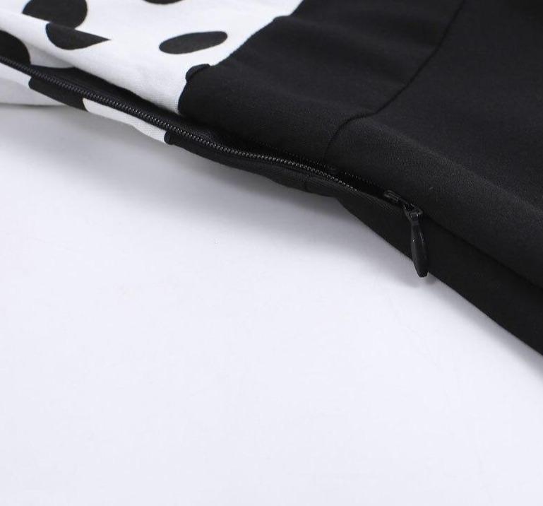 Vestido Vintage Pontos Pretos