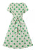 Vestido Vintage Listrado De Bolinhas
