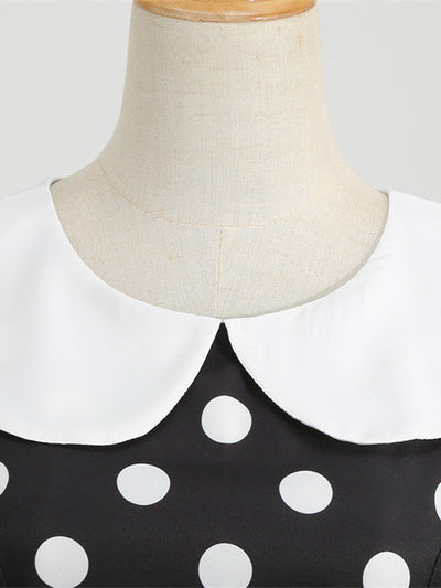 Vestido De Polca Vintage