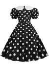 Vestido De Polca Vintage