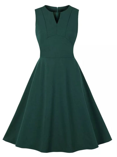 Vestido De Recepção Vintage Verde