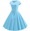 Vestido Vintage Romântico Sky