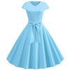 Vestido Vintage Romântico Sky